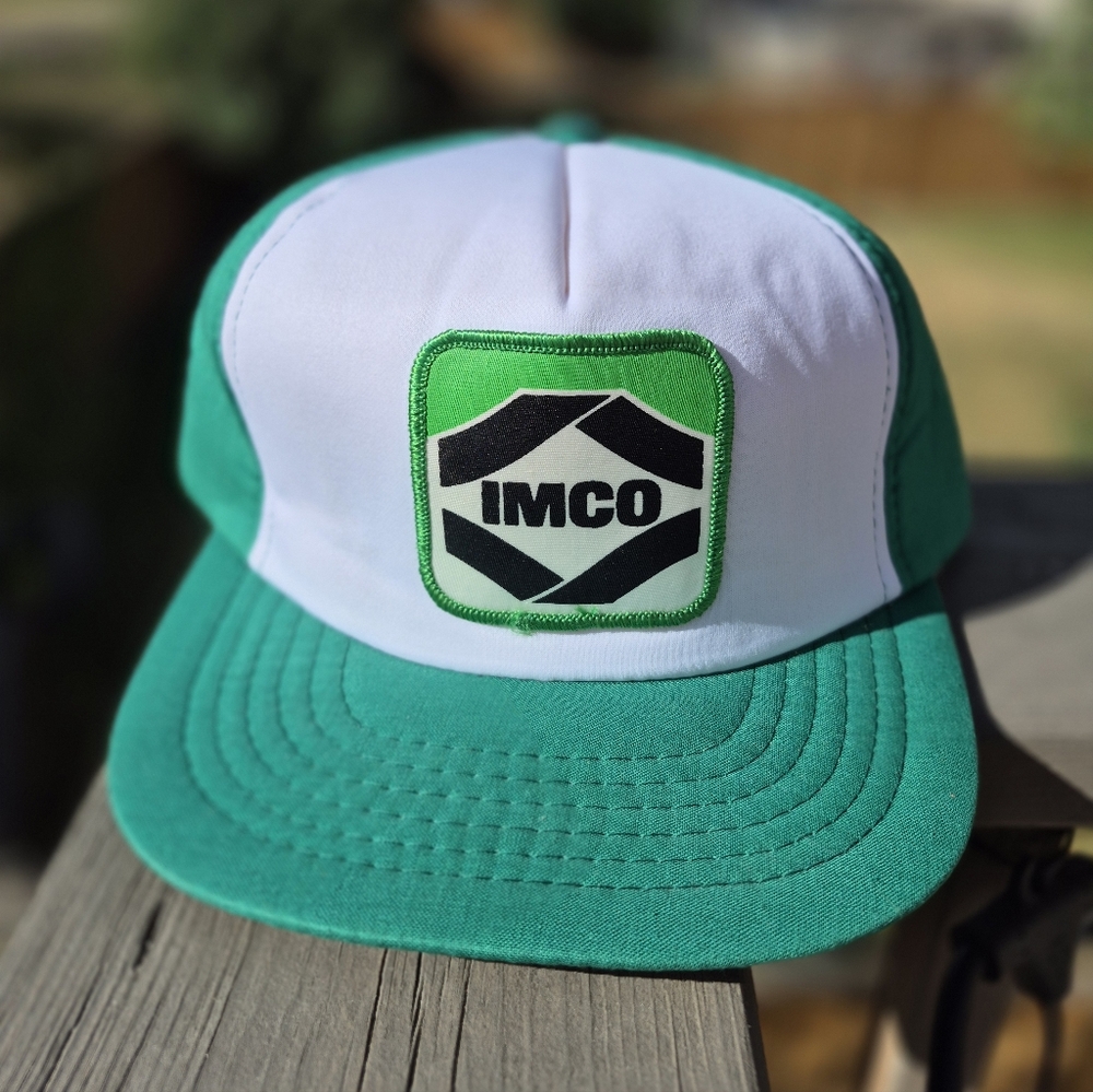 Vintage 80s IMCO Trucker Hat